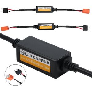 1Pcs H7 9005 9006 50Ω Auto Led Canbus Belastingsweerstand Controller Waarschuwing Canceler Led Decoder Licht Fout Gratis 12V Weerstand