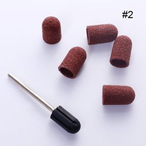 5 Stks/set Multi Size Elektrische Nail Boor Nail Slijpen Hoofd Gewijd Schuren Polish Frees Pedicure Manicur Nagel Ar