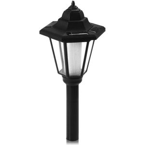 Outdoor Solar Power Led Path Way Light Landschap Tuin Hek Outdoor Automatische Sensor Activeert In De Schemering Lamp