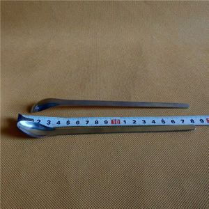 5 pcs 180mm rvs single-headed Micro-geneeskunde Lepel 18 cm Laboratorium Micromedicine lepel Enkele- headed microscoop