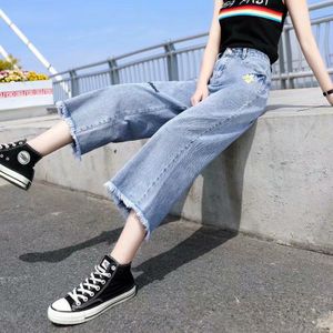 Hoge Taille Jeans Vrouw Plus Size Street Style Elastische Taille Denim Broek Katoen Losse Gecoat Vintage Gewassen Boyfriend Jeans