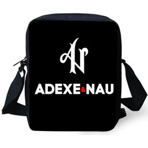 Thikin Mini Messenger Bags Adexe & Nau Logo Patroon Afdrukken Crossbody Tassen Kinderen Schoudertas Handtassen Voor Vrouwen