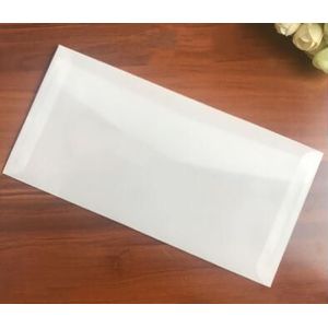 10 stks/partij Clear Perkament Papier Enveloppen Retro Enveloppen voor Zakelijke Invatation Halfdoorzichtige Zwavelzuur Papieren Enveloppen