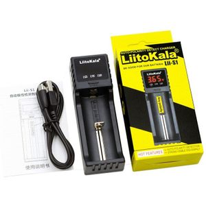 Liitokala Lii402 Lii202 Lii100 LiiS1 18650 Lader 1.2V 3.7V 3.2V Aa/Aaa 26650 Nimh Li-Ion Batterij smart Charger 5V 2A Eu Plug