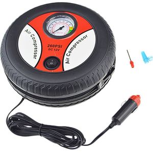 Tire Inflator Auto Luchtpomp Compressor Elektrische Draagbare Auto 12V Volt 260 Psi