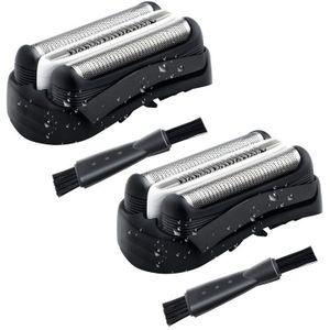 2X 32B Scheerapparaat Hoofd Vervanging Voor Braun 32B Serie 3 301S 310S 320S 330S 340S 360S 380S 3000S 3020S 3040S 3080S