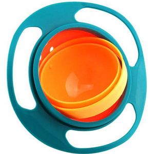 Kinderen Roterende Balans Kom 360 Roteren Spill-Proof Effen Voeden Gerechten Universele Praktische baby Gyro Bowl J11