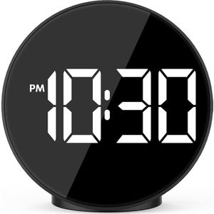 Digitale Wekker Led Night Modus Elektronische Horloge Grote Tijd Temperatuur Home Decor Tafel Klok Wake Up Light