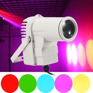 Kleurrijke Beam Pinspot 9W RGB kleur veranderen Spot Stage Light Led Lamp Portable Sound-activated DJ Party Bar club Podium Verlichting