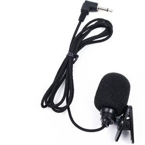 3.5Mm Mini Microfoon Jack Clip-On Revers Mini Microfoon Voor Pc Laptop Notebook Lound Speaker Studio Speech Professionele microfoons
