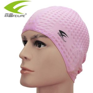 Baden Caps Voor Badmuts Siliconen Beschermen Oor Lange Haar Zomer Accessoires voor Strand Hoofd Cover Bonnet De Bain Waterdichte