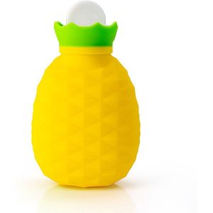 Ananas Vorm Siliconen Warmwaterkruik Handwarmer Winter Warming Bag 200 Ml SMD66