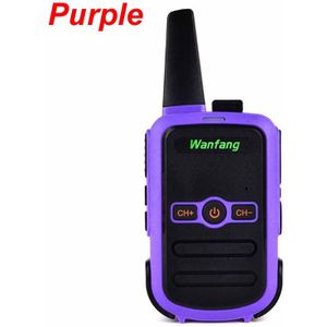 Walkie-Talkie Professionele Mini Kleur Ultra-Dunne Ultra-Kleine Usb Direct Opladen