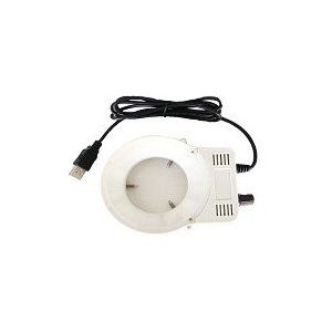 48 frosted LED Verstelbare Ring Light Lamp Voor video digitale Microscoop Industriële Camera Vergrootglas EU adapter gereedschap