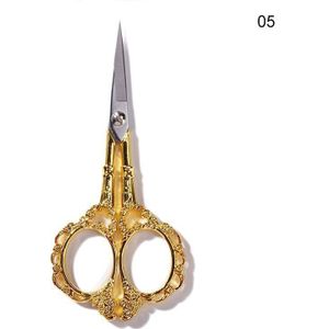 1Pc Nail Schaar Cut Nagels Europese Stijl Rvs Cuticule Pruimenbloesem Trimmer Nail Art Gereedschap Manicure Accessoires # SC6