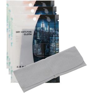 3 Pcs 15X15Cm Brillen Anti-Fog Doek Glas Anti-Condens Doek Stoffen