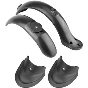 Novel-4Pcs Achter Voorspatbord Band Splash Fender Guard Met Uitgebreide Spatbord Voor Xiaomi Mijia M365 Elektrische Scooter Onderdelen