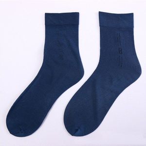 5 Pairs Business Heren Zomer Sokken Dunne Zijden Hoge Elastische Nylon Ademend Casual Korte Crew Sokken Mannelijke Koele Zwart Wit sokken
