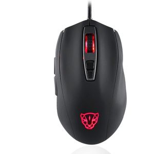 Motospeed V60 Gamer Mouse 7 Toetsen 5000Dpi Usb Wired Led Optische Backlit Stille Gaming Optische Muis Voor Desktop Mini pc Laptop