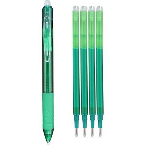 4 Stks/set Gel Pen Rubber Uitwisbare Pen Geïmporteerd Inkt Temperatuurregeling Uitwisbare Pen Druk Uitwisbare Pennen Voor School Office