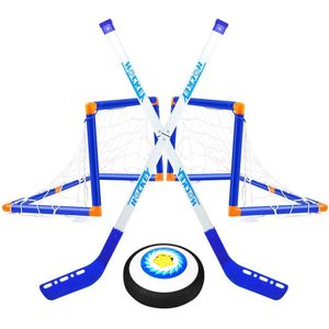 Indoor Outdoor Suspension Ball Goal Removable Interactive Electric Ice Hockey Set Children Toy Mini Training Easy Install