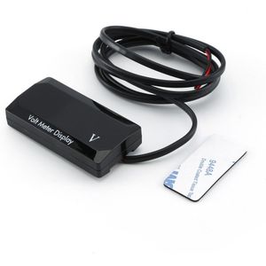 Mini Led Display Digitale Voltmeter Panel Volt Voltage Meter Tester Omgekeerde Verbinding Bescherming 12V Voor Auto Motor