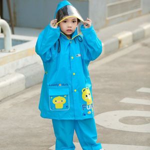 Kinderen Regenjas Jongens Regenkleding Mode Meisjes Regen Poncho Cartoon Kids Leuke Mantel Poncho