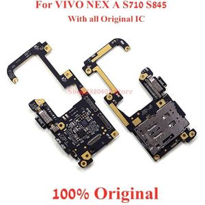 100% Originele Usb Charger Board Plug Voor Vivo Nex Een S 710 845 Usb-poort Opladen Dock Fpc Flex Kabel met Microfoon Connector