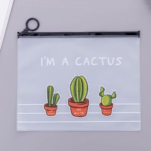Creatieve Leuke Etui Grote Capaciteit Tas Canvas Rits Zak Voor Student School Briefpapier Leveringen