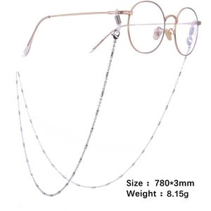 Teamer 78cm Retro Metal Glasses Chain for Women Men Eyeglasses Chain Reading Sunglasses Strap Cord Holder