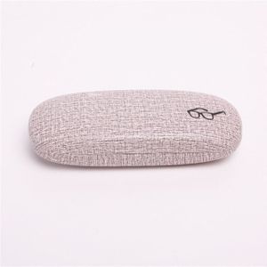 Bril Case Hard Shell Linnen Stoffen Eyewear Cases Cover Beschermende Voor Mannen Vrouwen Zonnebril Eyeglasse