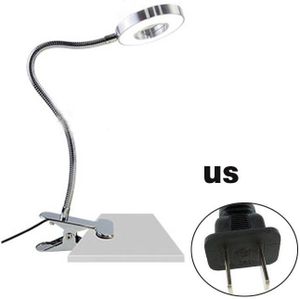 LED Bureaulamp met Clip 5 w Flexibele LED Reading Boek Bedlampje kantoor tafel licht US/EU plug koud/Warm Licht LED Night lights