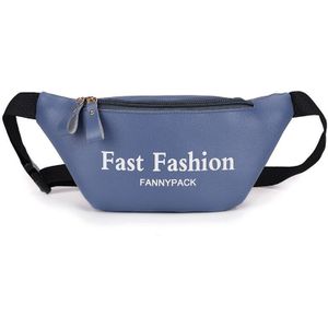 Aireebay Mode Vrouwen Fanny Pack Zwarte Vrouwelijke Taille Zakken Pu Lederen Kleine Riem Tas Voor Dame Reizen Telefoon Borst tassen