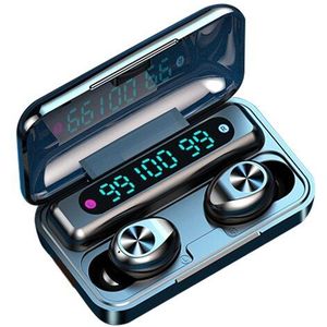 3 Led Tws Draadloze Hoofdtelefoon Bluetooth 5.0 Oortelefoon In-Ear Handsfree Stereo Oordopjes Waterdichte Sport Headset Voor Mobiele Telefoon