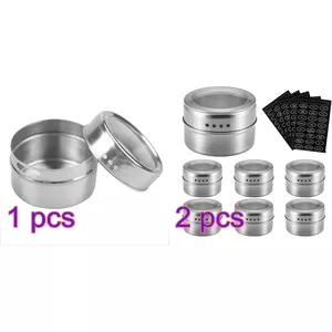 Ygapuzi 2 Pak Magnetische metalen mand voor koelkast, magnetische organisator plank Rack voor zijkant van koelkast met zelfklevende haken voor keuken kantoor wasruimte opslag accessoires (Zwart
