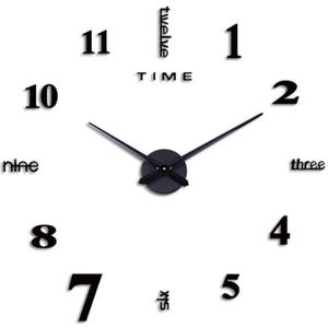 Diy Acryl Spiegel Wandklok Grote Quartz Horloge Stilleven Moderne Klokken Woonkamer Home Decoratie 3d Stickers 20May21