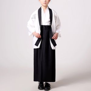 Jaar Japanse Samurai Voor Kids Kimono Jongens Haori Carnaval Party Stage Performance Japanse Stijl Vintage Kleding