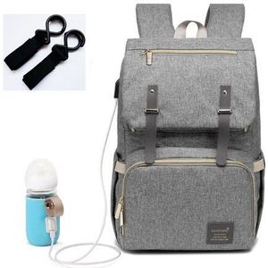 Waterdichte USB Wandelwagen Luier rugzak reizen Moederschap Nappy Baby Multifunctionele moeder Luiertas Isolatie Verpleging voor moeders