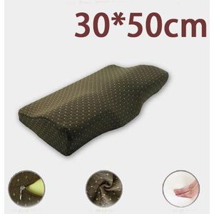 Comfortabele Memory Foam Kussen Nek Massage Ergonomische Curve Cervicale Orthopedische Hals Bed Slapen Hoofd Kussen Kussen