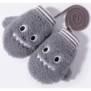 Baby Winter Handschoenen Warme Gebreide Leuke Dikke Knit Mittens Patchwork Outdoor Wanten Wol Voor Peuter Pasgeboren Meisjes Jongen