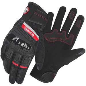 Scoyco Motorhandschoenen Zomer Ademend Moto Handschoenen Carbon Fibre Motocross Handschoenen Touch Functie Guantes Moto Rijden Handschoenen #