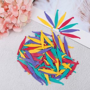 100 Stks/pak Orthodontische Elastische Placer Wegwerp Dental Care Tooth Rubber Ligatuur Banden Ring Retractor Mix Kleur