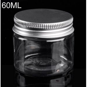 30-250Ml Cosmetische Houder Reizen Lege Fles Jar Ronde Aluminium Deksel Plastic Lippenbalsem Make-Up bottelen Box Container Gebruik