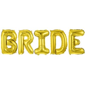 5Pcs 30 Inch Rose Gold Bruid Brief Folie Ballonnen Wedding Decorations Team Bruid Alfabet Lucht Ballon Voor Bruid Bruiloft ballon
