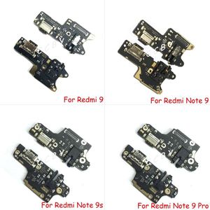 5Pcs Usb-poort Opladen Dock Connector Flex Kabel Voor Xiaomi Redmi 9 9A Note 9 9S Pro