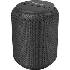 Tronsmart T6 Mini Bluetooth Speaker TWS Speakers 5.0 IPX6 Waterdichte Mini Draagbare Luidsprekers 360-graden Muziek Zwart Soundbar
