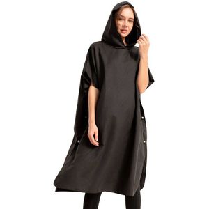 Microfiber Snel Droog Wetsuit Veranderende Gewaad Poncho Handdoek Met Kap Voor Zwemmen, Strand, Lichtgewicht, Beach Surf Poncho