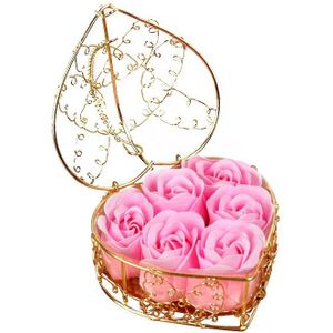 Flora Geurende Rozen Bloem Kunstbloemen Wedding Party Bad Zeep Plantaardige Etherische Olie Steeg Zeep Bloem Valentijnsdag