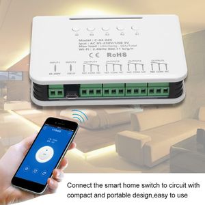 Ewelink Smart Wifi Schakelaar 4 Gang Universal Draadloze Lichtschakelaar Te 4CH Pro R2 Ewelink App 433Mhz Rf Afstandsbediening wifi Relais Gelijk