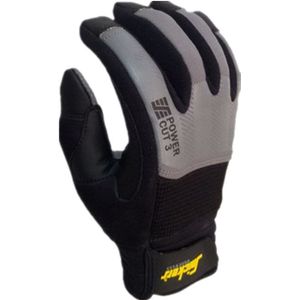 Schokbestendig Duurzaam Punctie Weerstand Antislip En Anti-Snijden Niveau 3 Handschoenen (X-Grote, grijs)